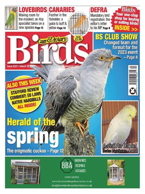 Title details for Cage & Aviary Birds by Kelsey Publishing Ltd - Available